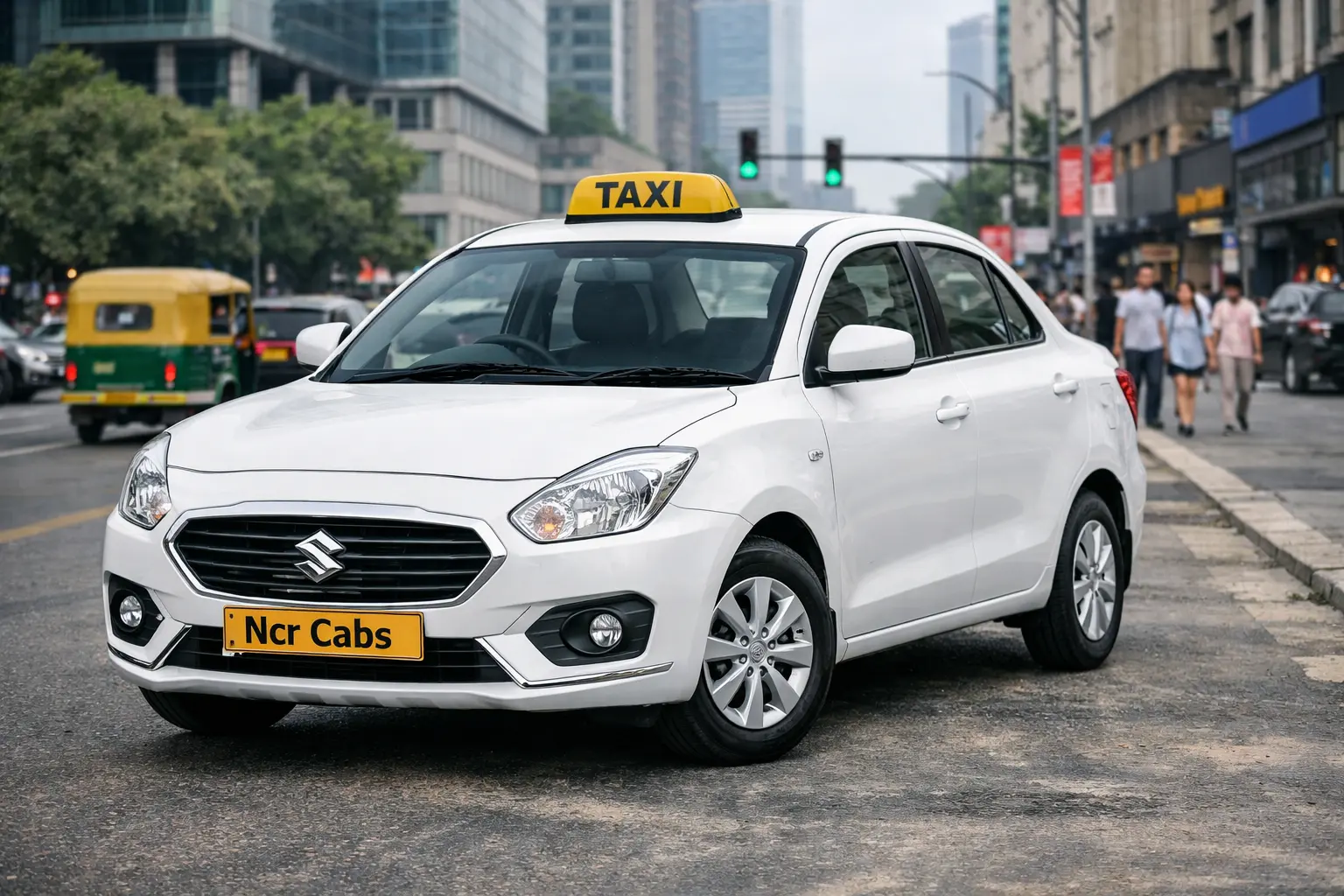 Maruti Dzire 4 seater cab for budget outstation trips Delhi NCR