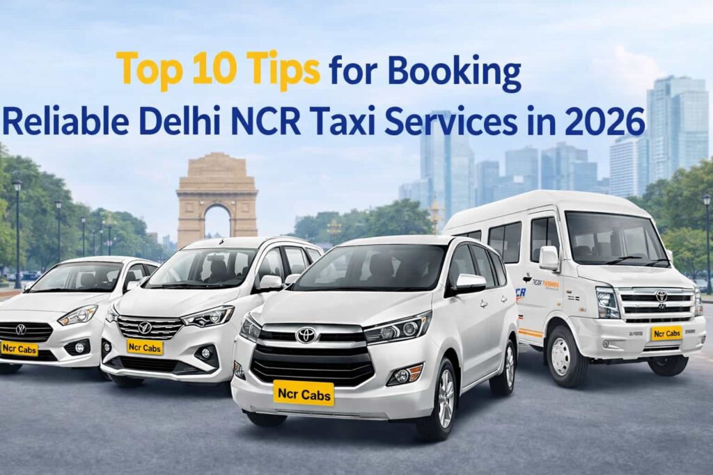 Delhi NCR Taxi Service | Top 10 Tips to Book Reliable Cab 2026