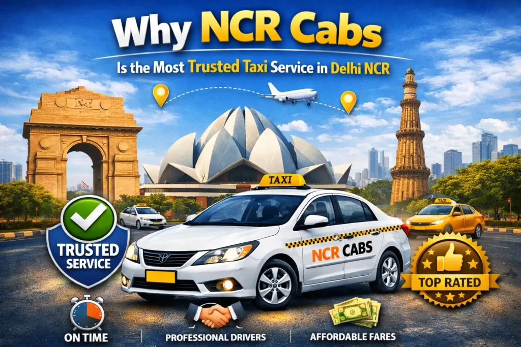 Why NCR Cabs Is the Most Trusted Taxi Service in Delhi NCR
